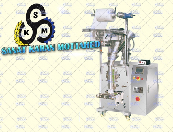 دستگاه بسته بندی ساشه پودری SKM-۱۴۰۱ دستگاه بسته بندی ساشه پودری SKM-۱۴۰۱