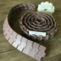 زنجیر پلاستیکی چرخشی عرض 8 سانت ( K325 و 881 )