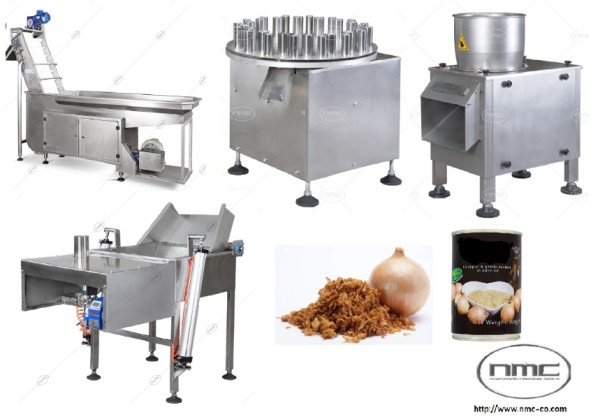 ماشین آلات خط تولید پیاز ، سیر و سبزیجات سرخ شده